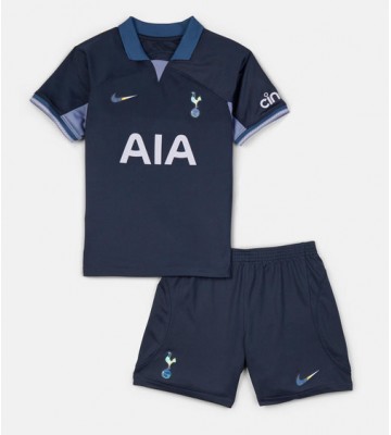 Tottenham Hotspur babykläder Bortatröja barn 2023-24 Korta ärmar (+ Korta byxor)